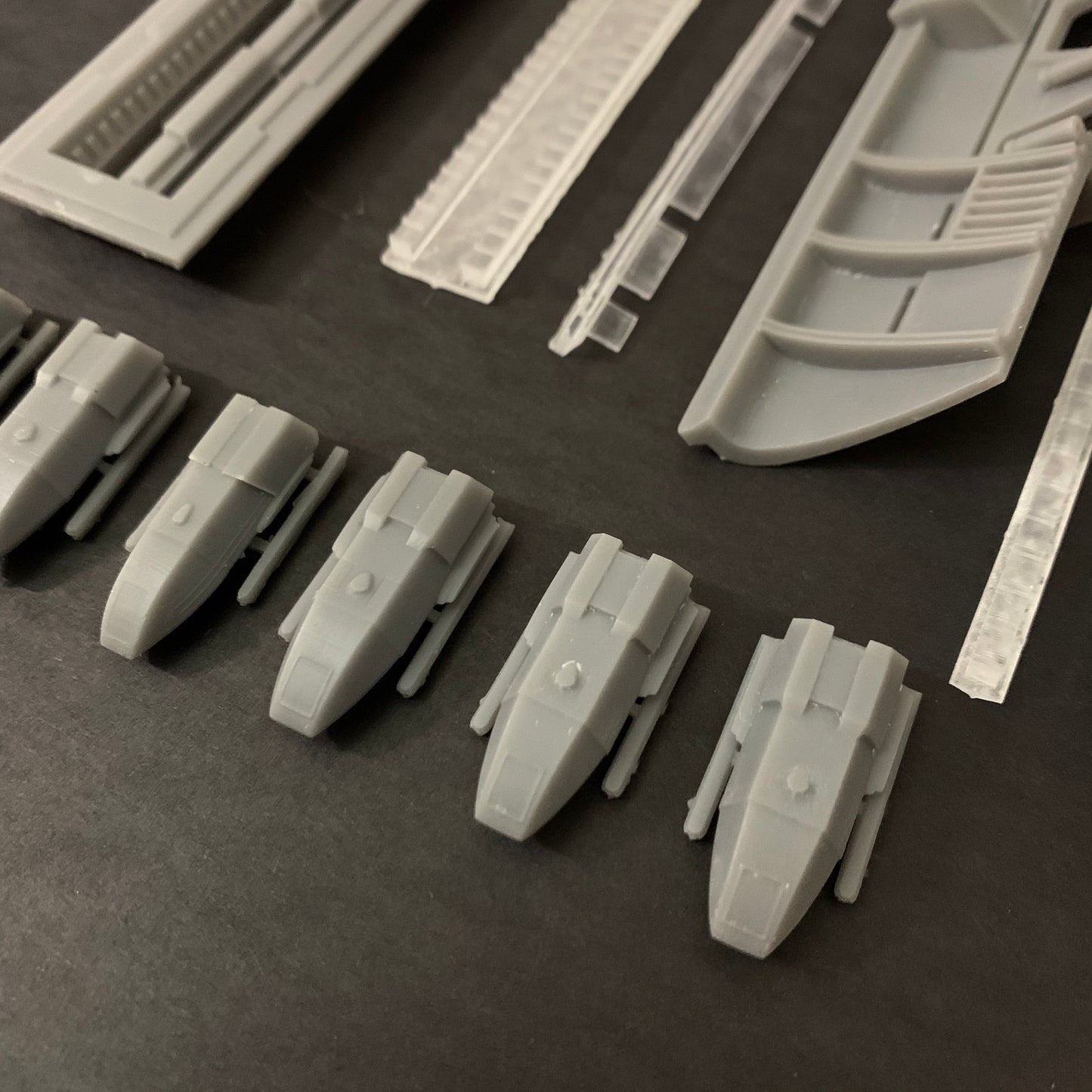 1:350 Scale Refit Enterprise 1701-A Shuttlebay Upgrade Kit STL File Download