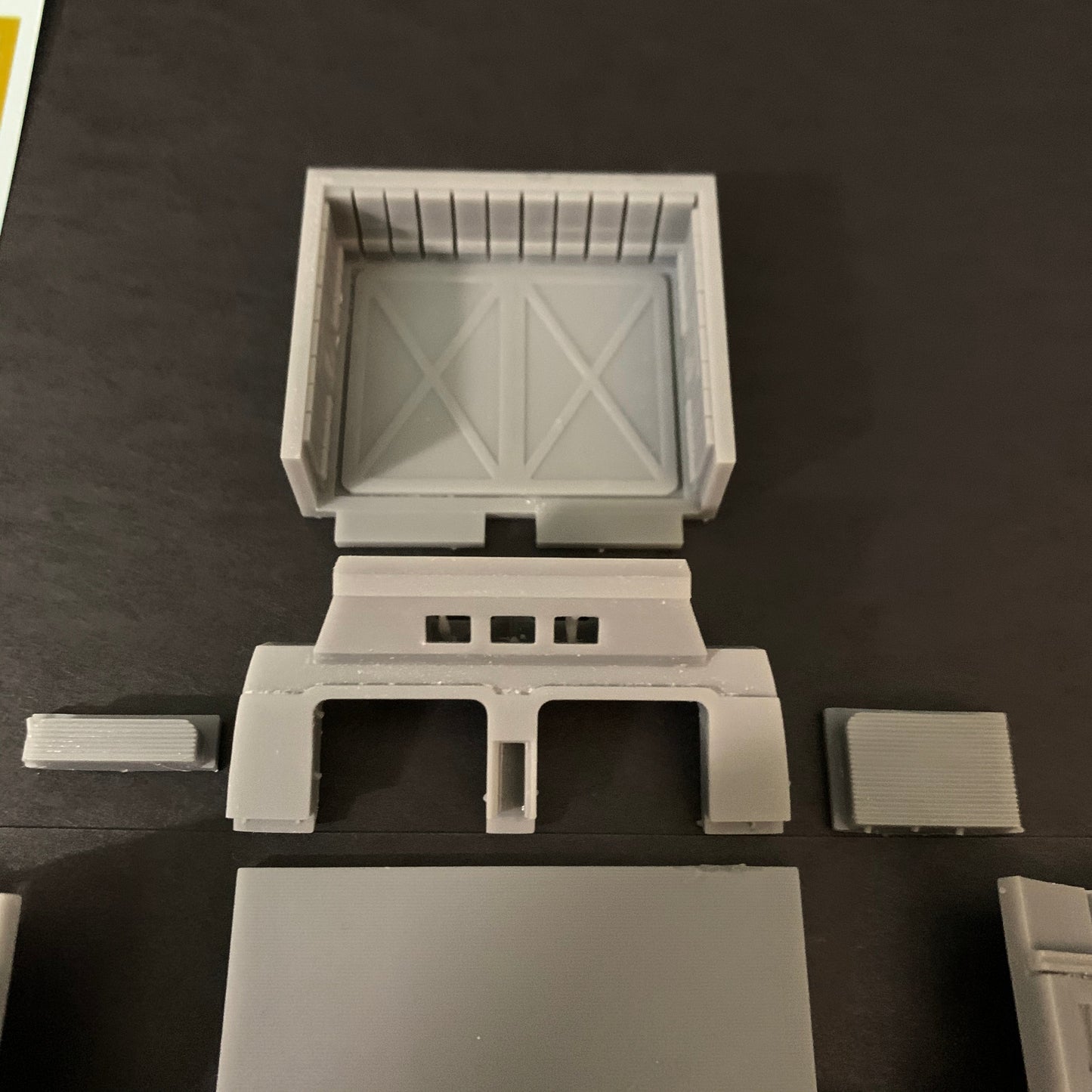 1:350 Scale Refit Enterprise 1701-A Shuttlebay Upgrade Kit STL File Download