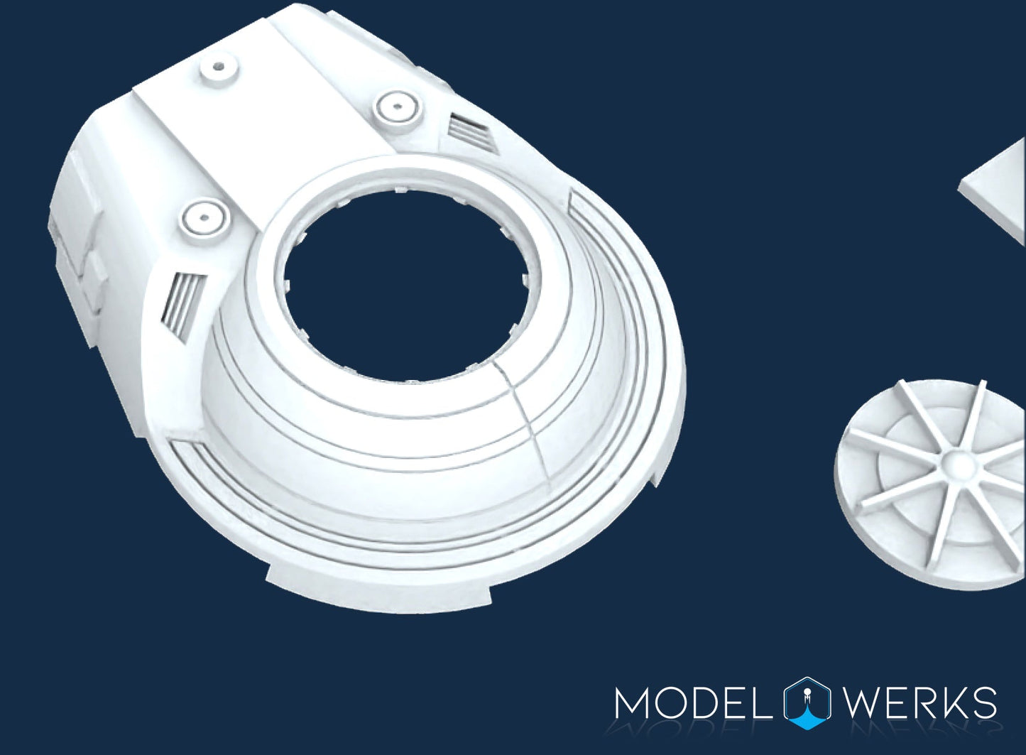 1:350 Scale Refit Enterprise 1701-A Upgrade Kit STL File Download