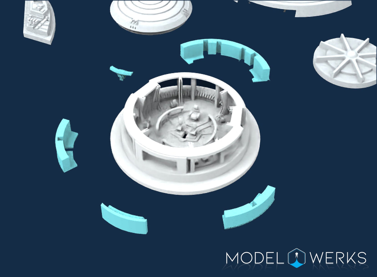 1:350 Scale Refit Enterprise 1701-A Upgrade Kit STL File Download
