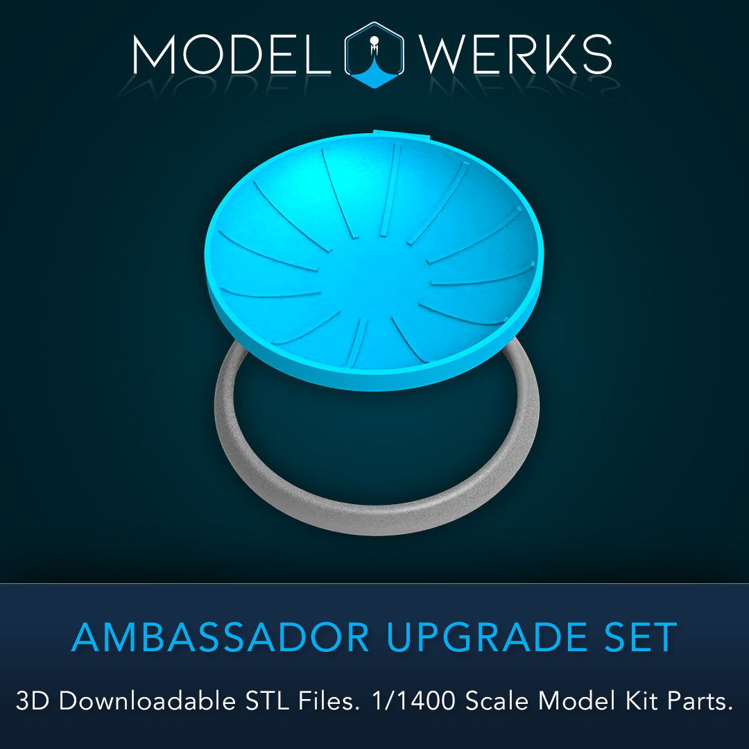 1/1400 Ambassador Class Upgrade Set STL File Download