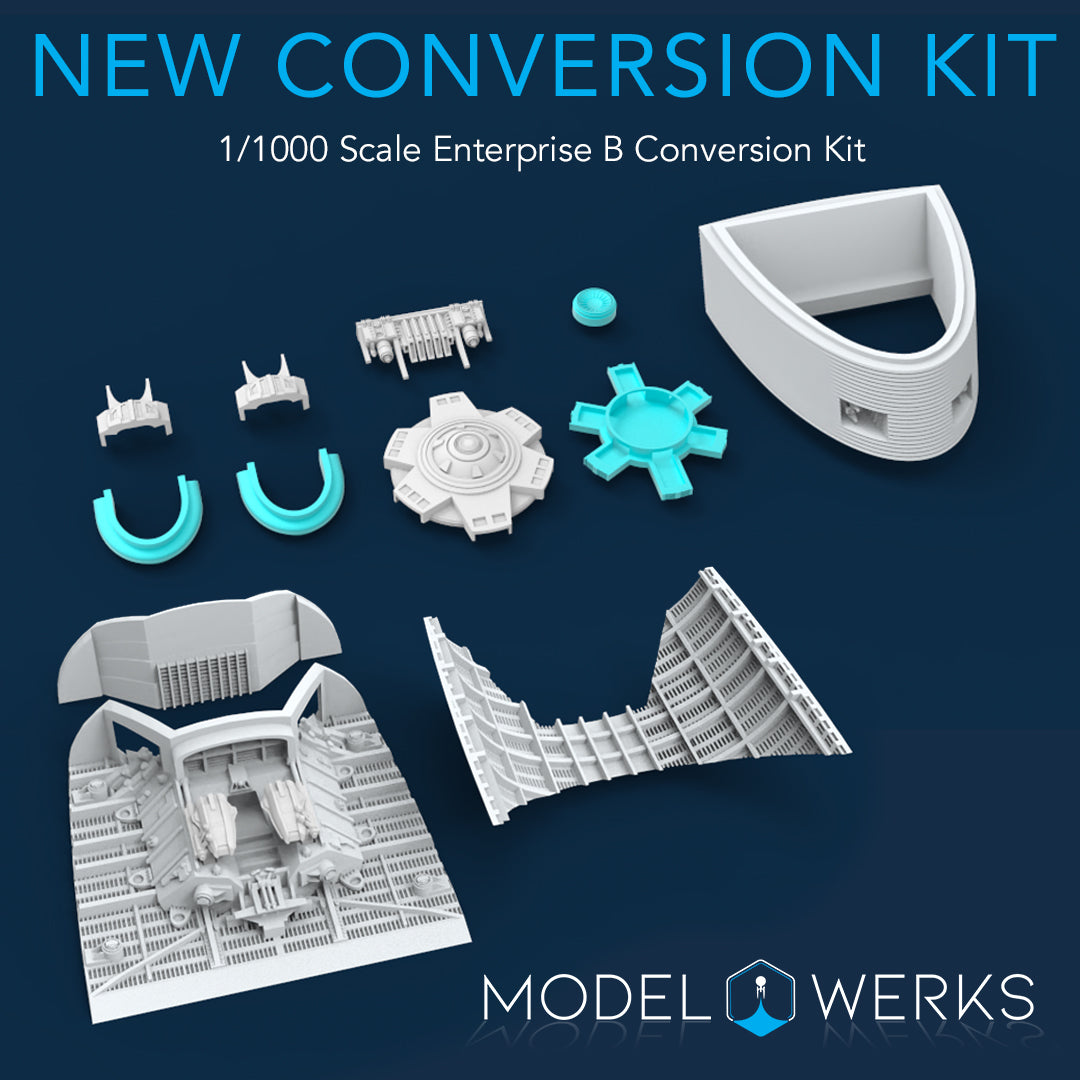 11000 USS Enterprise B Upgrade Kit STL File Download