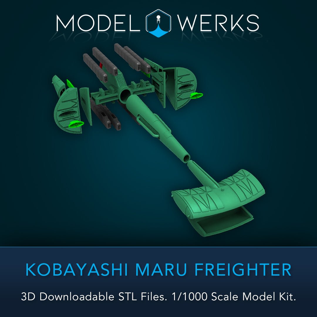 1:1000 Kobayashi Maru STL File Download