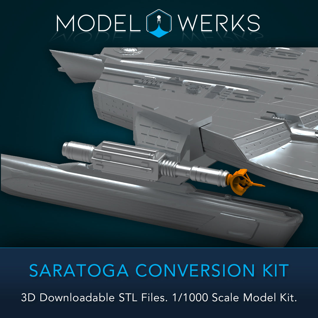 1:1000 Saratoga Conversion Kit STL File Download