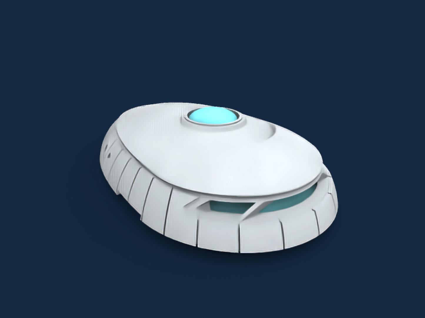 1:1000 Discovery Enterprise Alternative Bridge Modules STL File Download