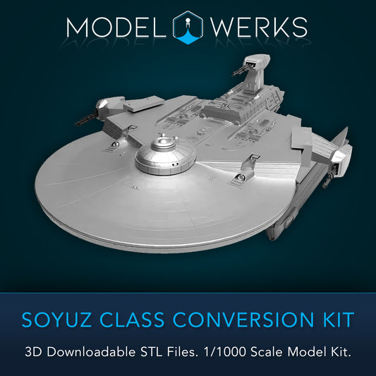 1:1000 Soyuz Class Conversion Kit STL File Download