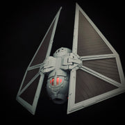 One-of-One Tie Striker 1/72 Scale — Illuminated Finished Display Model