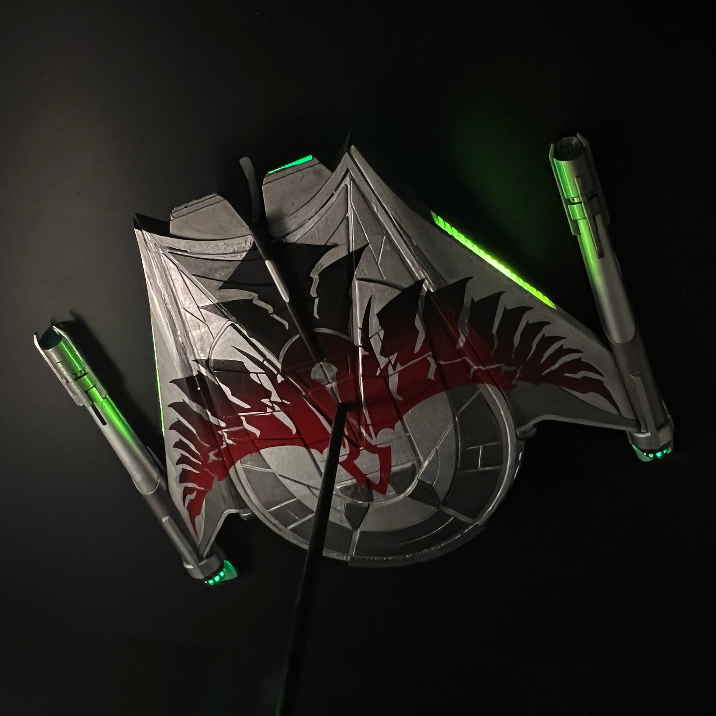 T'Liss Bird of Prey 1/650 Scale Fully Built