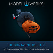1/144 Bonaventure C1-21 STL File Download