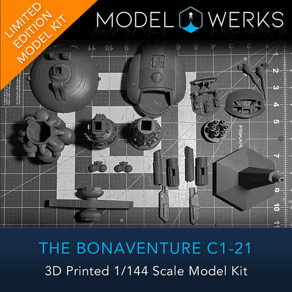 1/144 Bonventure Physical 3D Printed Kit