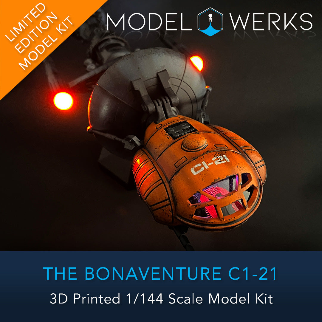 1/144 Bonventure Physical 3D Printed Kit