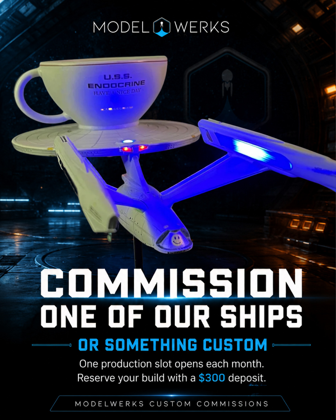 Custom Model Commission — Production Slot Reservation