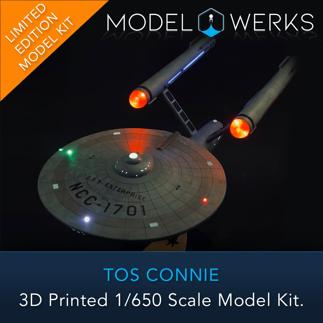 1/650 Connie Physical 3D Printed Kit – modelwerkshop