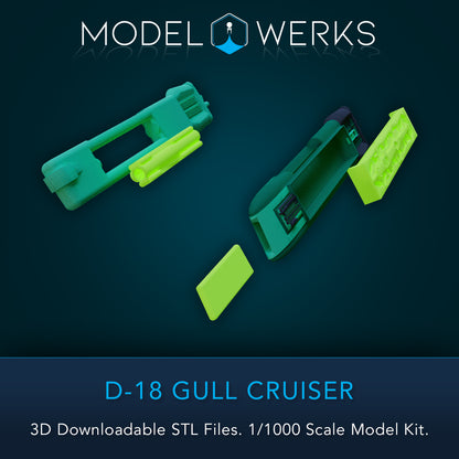 D-18 Gull STL File Download