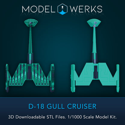 D-18 Gull STL File Download