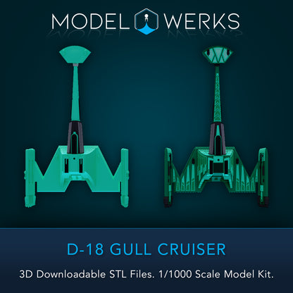 D-18 Gull STL File Download