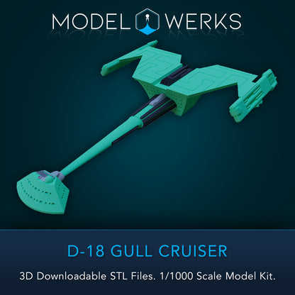 D-18 Gull STL File Download