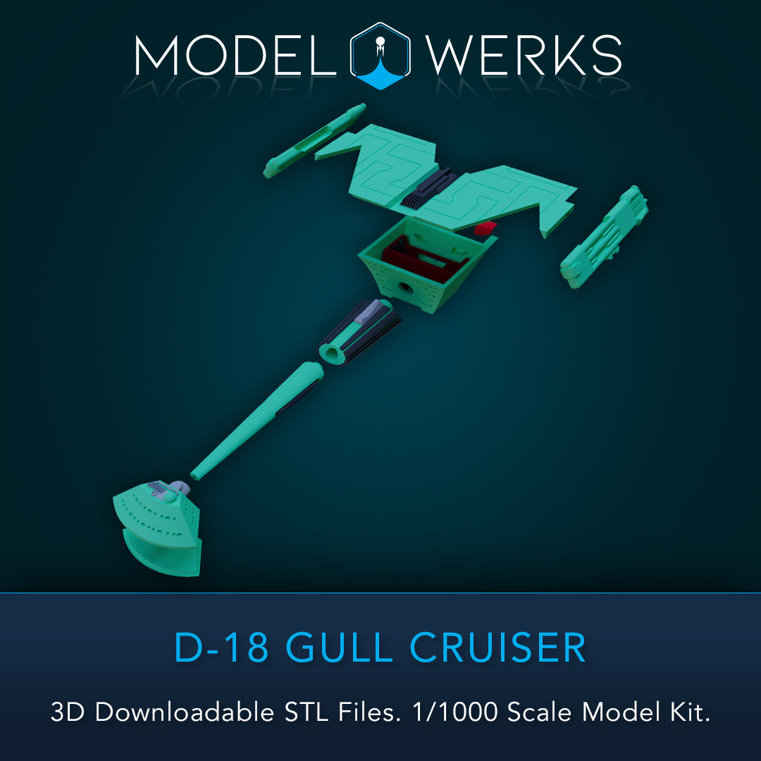 D-18 Gull STL File Download