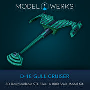 D-18 Gull STL File Download