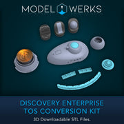 1:1000 Discovery Enterprise TOS Conversion Kit STL Download