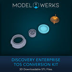 1:1000 Discovery Enterprise TOS Conversion Kit STL Download