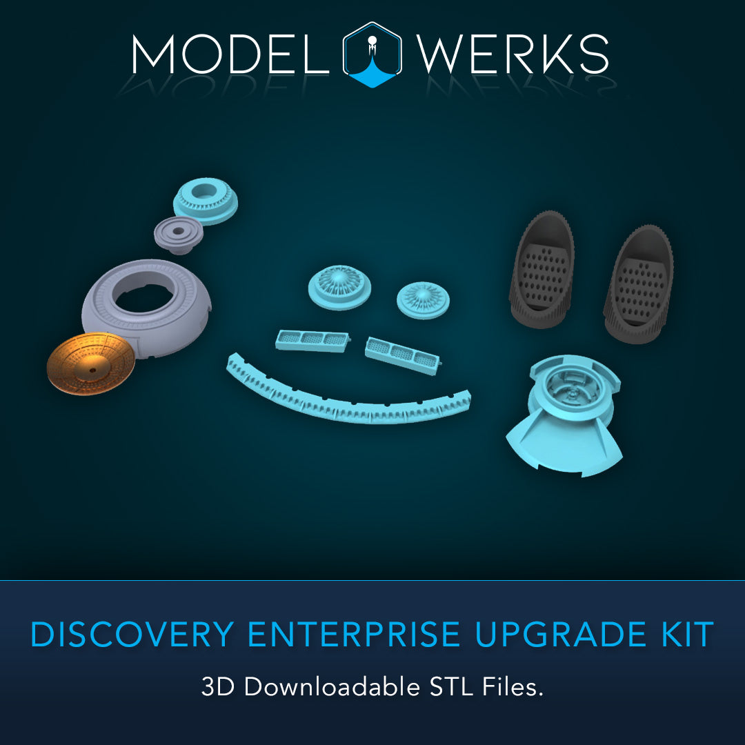1:1000 Discovery Enterprise Upgrade Kit STL Download