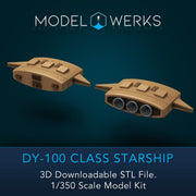 1/350 DY-100 STL File Download
