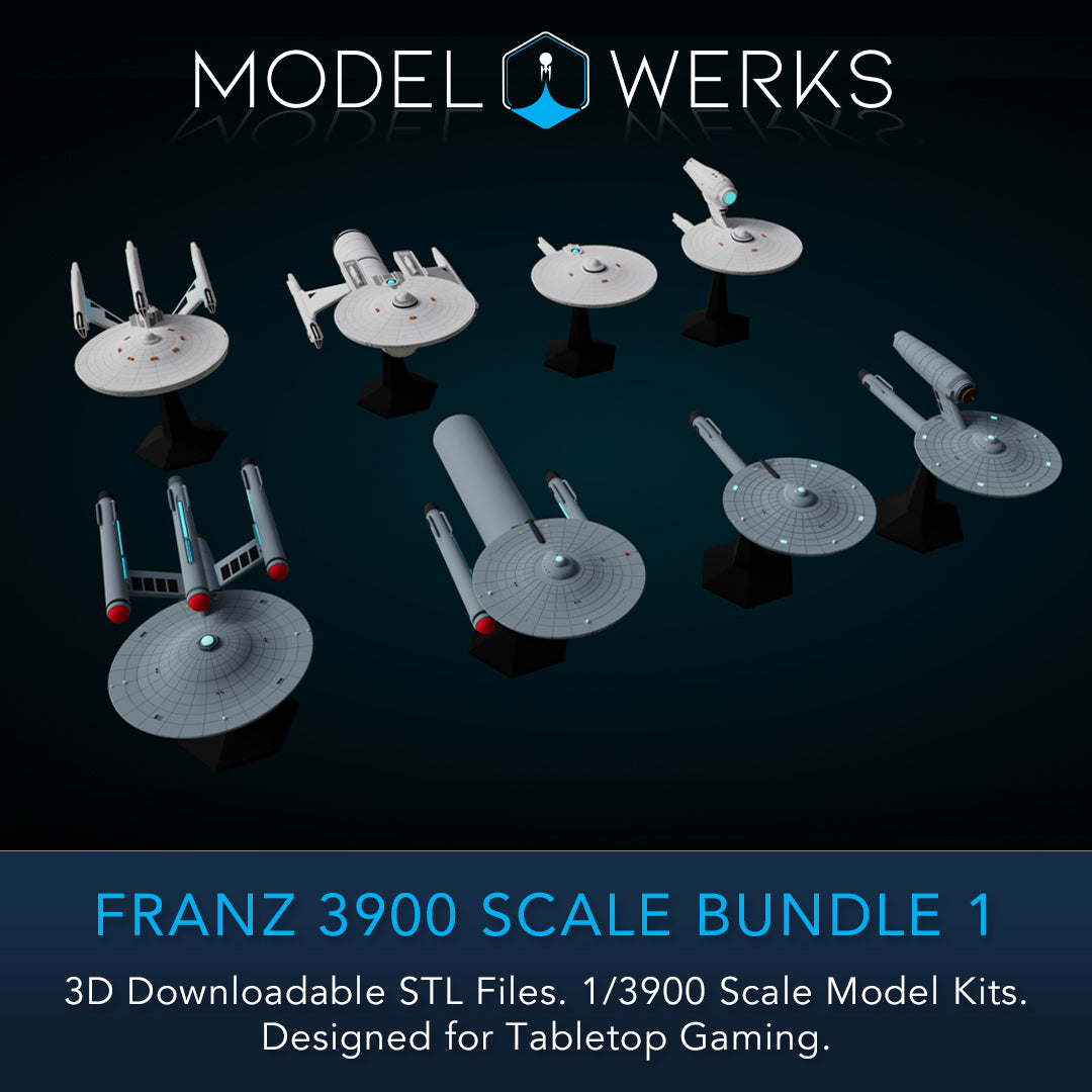 Franz 1/3900 Scale STL Bundle