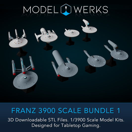 Franz 1/3900 Scale STL Bundle