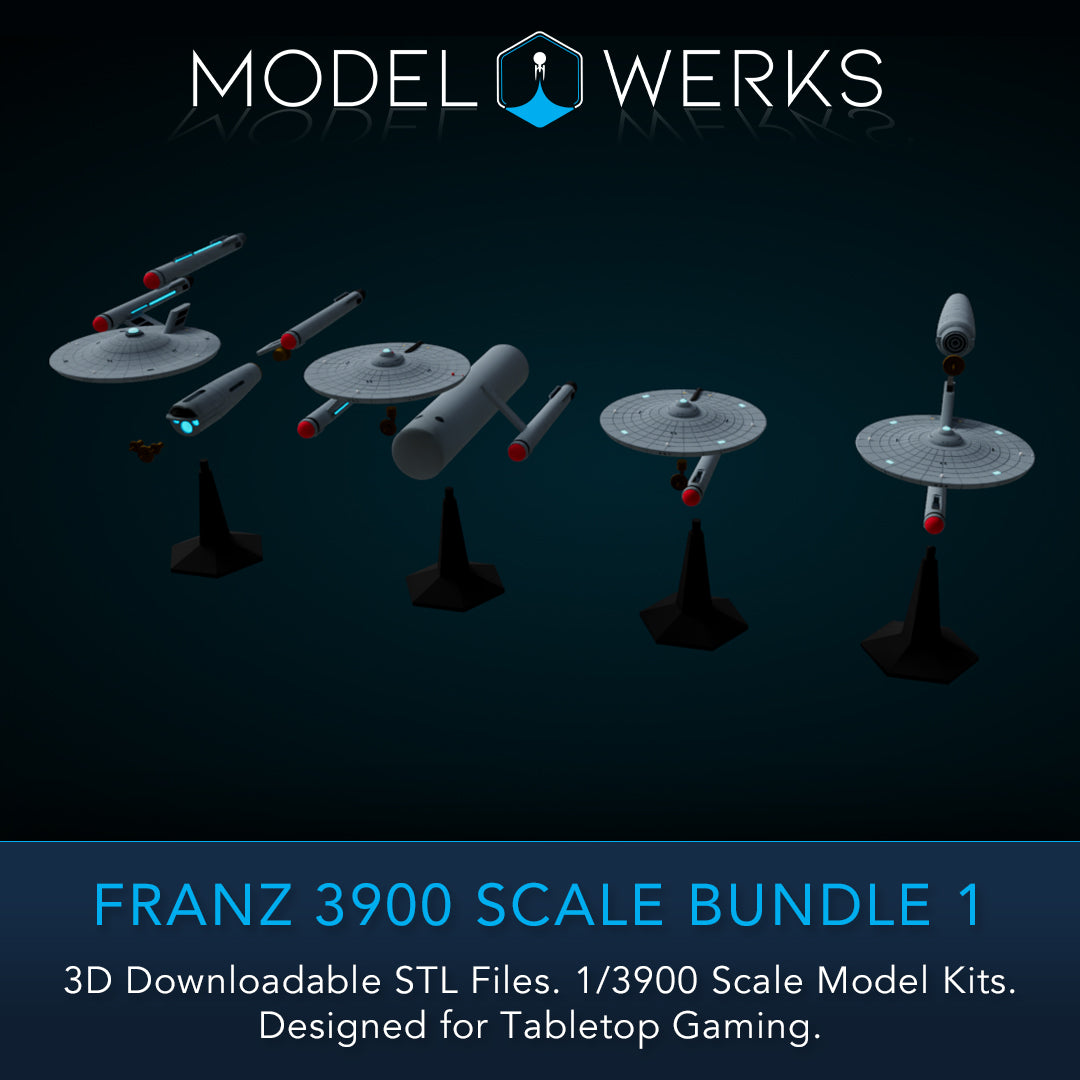 Franz 1/3900 Scale STL Bundle