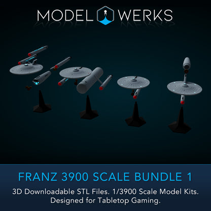 Franz 1/3900 Scale STL Bundle