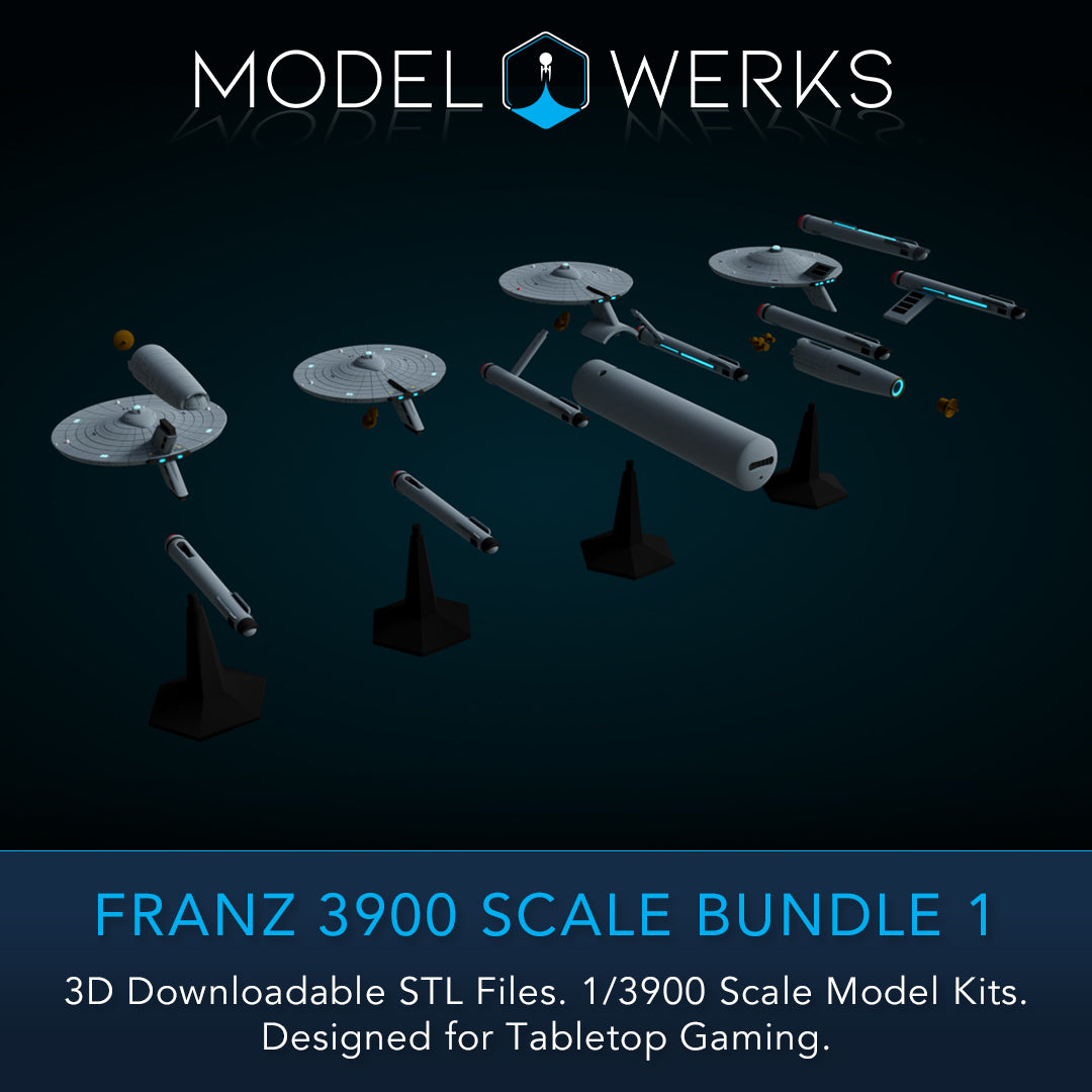 Franz 1/3900 Scale STL Bundle