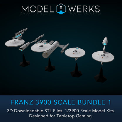Franz 1/3900 Scale STL Bundle