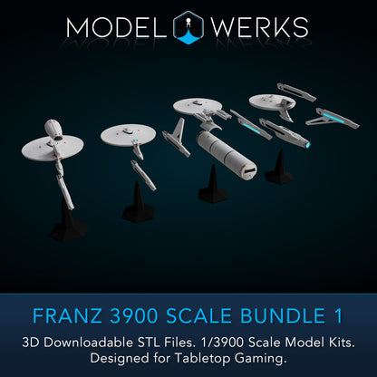 Franz 1/3900 Scale STL Bundle