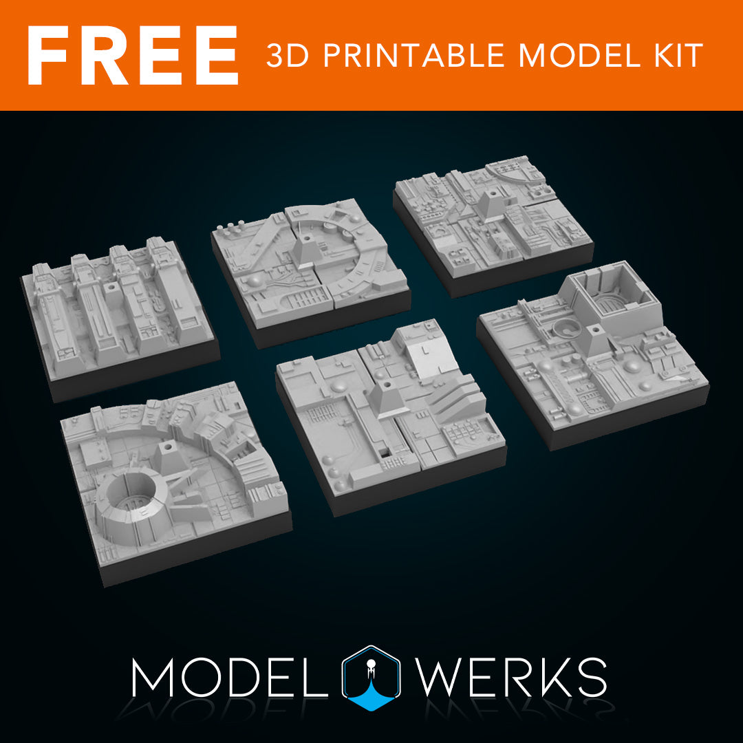 Death Star Bases STL File Download [FREE DOWNLOAD]