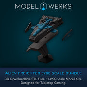 Alien Freighters 1/3900 Scale STL Bundle