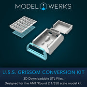 1/350 USS Grissom Conversion Kit STL Download