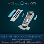1/350 USS Grissom Conversion Kit STL Download