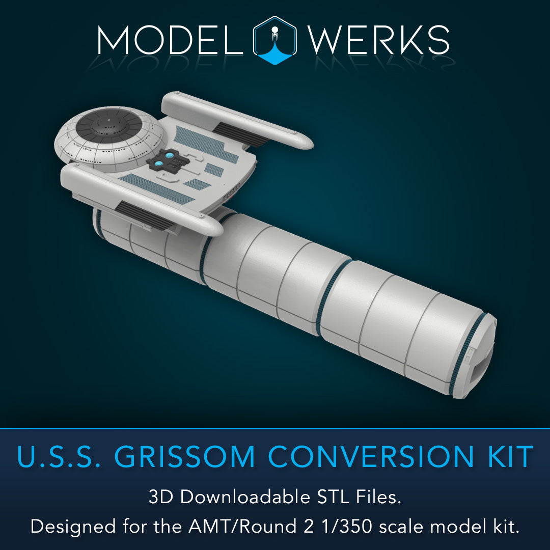1/350 USS Grissom Conversion Kit STL Download