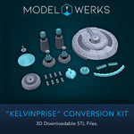 1:1000 Discovery Enterprise “Kelvinprise” Upgrade STL File Download