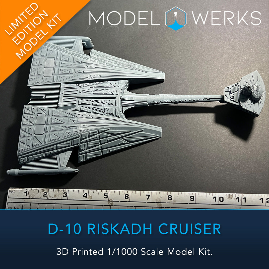 1/000 D-10 Riskadh Physical 3D Printed Kit – modelwerkshop