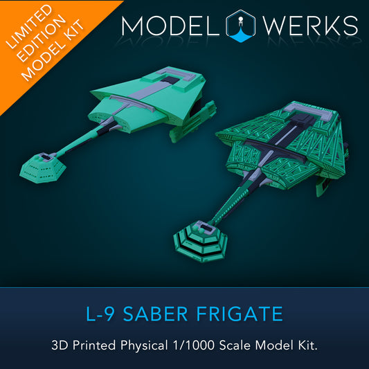 1/000 L9 Saber Physical 3D Printed Kit