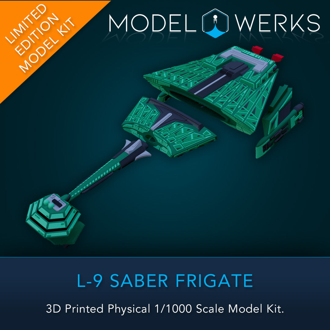 1/000 L9 Saber Physical 3D Printed Kit