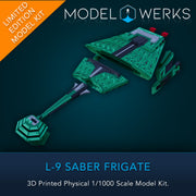 1/000 L9 Saber Physical 3D Printed Kit