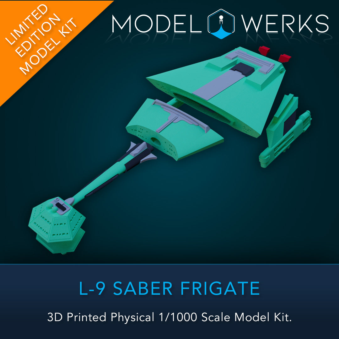 1/000 L9 Saber Physical 3D Printed Kit