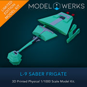 1/000 L9 Saber Physical 3D Printed Kit
