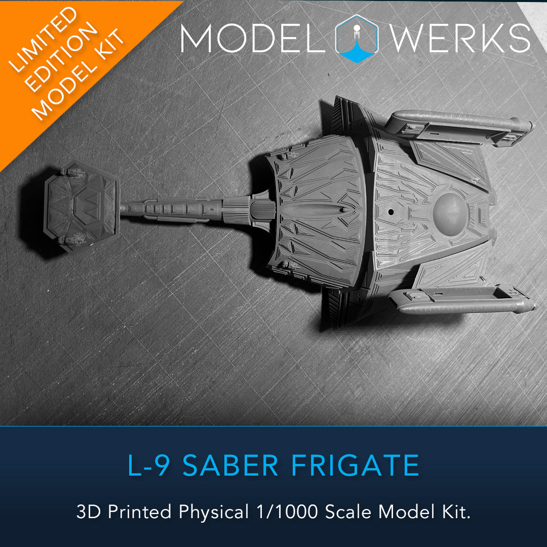 1/000 L9 Saber Physical 3D Printed Kit
