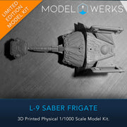 1/000 L9 Saber Physical 3D Printed Kit