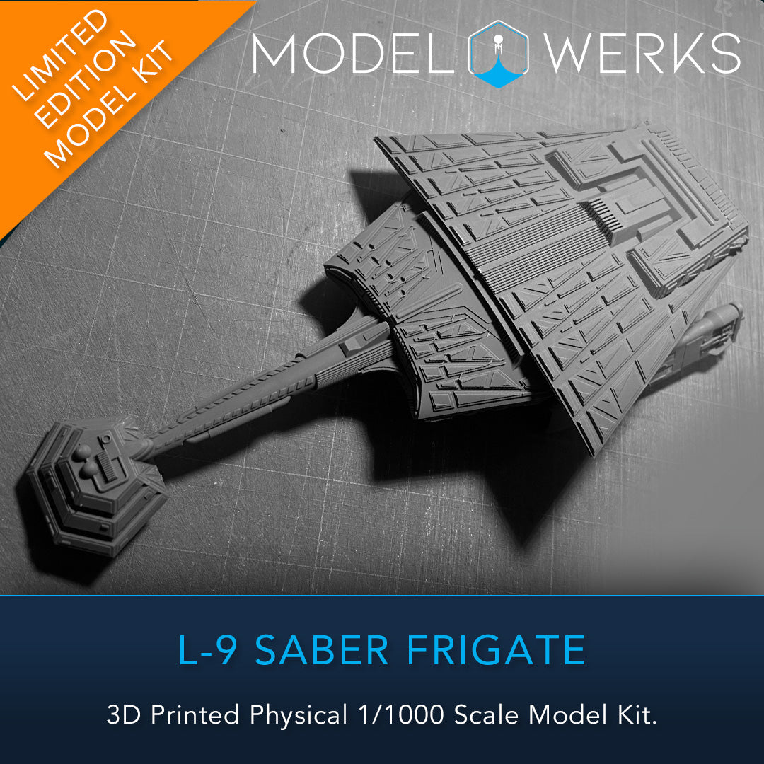 1/000 L9 Saber Physical 3D Printed Kit