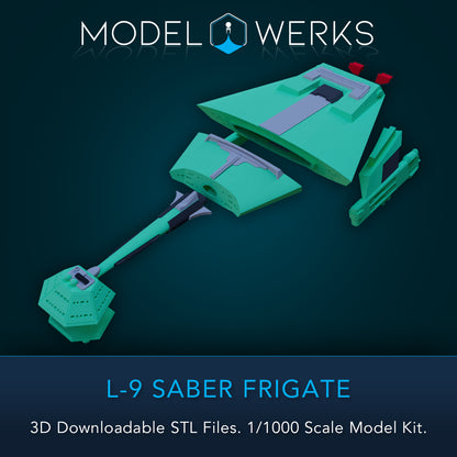 L-9 Saber STL File Download